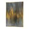 Designart - Black and Gold Glam Abstract - Modern & Contemporary Canvas in Gold Frame